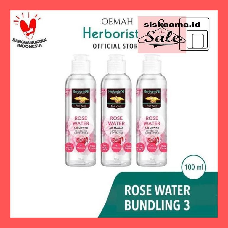 

Pmcle Twin Pack Herborist Rose Water - 100Ml 3Pcs Clrpwj