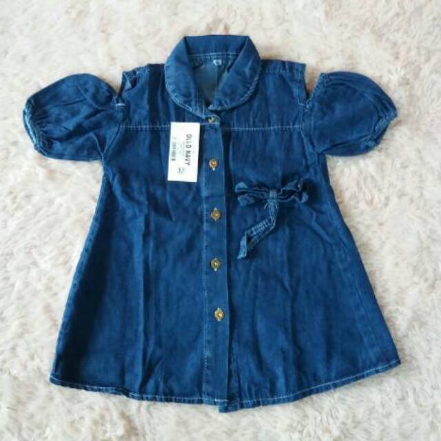 Dress / Terusan Denim / Jeans Sabrina Anak Perempuan