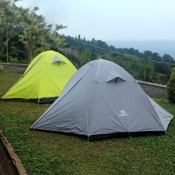 Tenda Camping Kap 2 Orang BESSPORT TENT Double Layer Frame Alloy