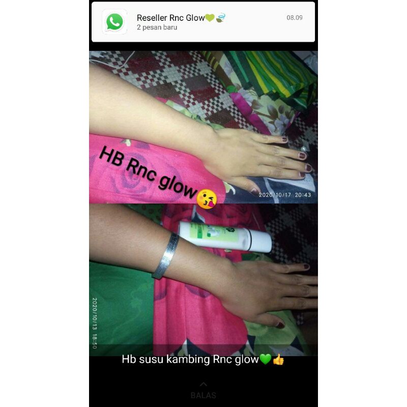 

henbody lotion susu kambing