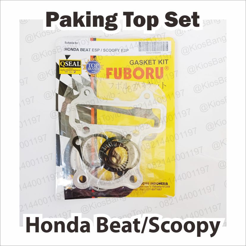 Paking Head TOP SET // Gasket Kit // Gasket Top Set Honda Beat ESP / Scoopy ESP &quot;Fuboru&quot;