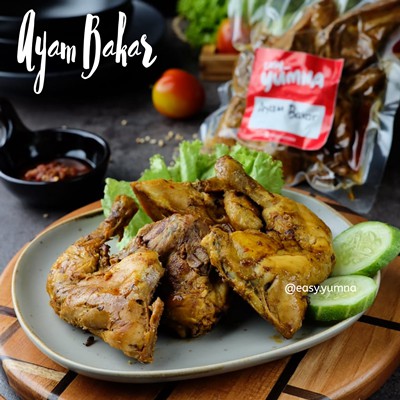 

Ayam Bakar frozen easy yumna + Sambal