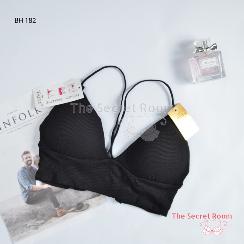 TALLY BRA BH KEMBEN BRALETTE 182 I FREE SIZE I BAHAN RAJUT I CUP B