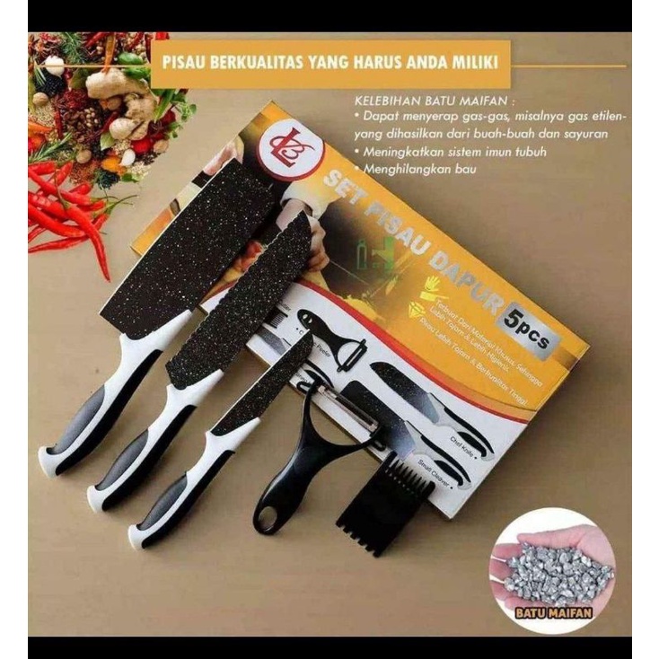 KTS SET PISAU KERAMIK / PISAU SET / PISAU KERAMIK
