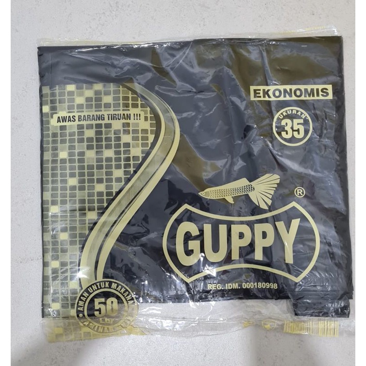 KANTONG HD GUPPY 35 EKONOMIS HITAM