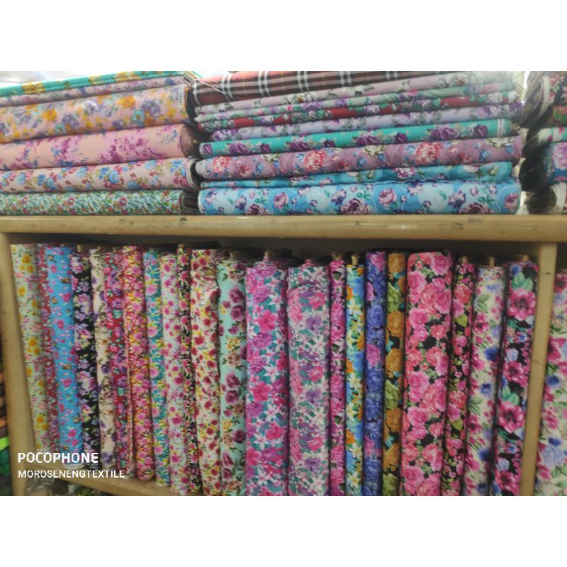 Kain Katun Jepang Motif Halus