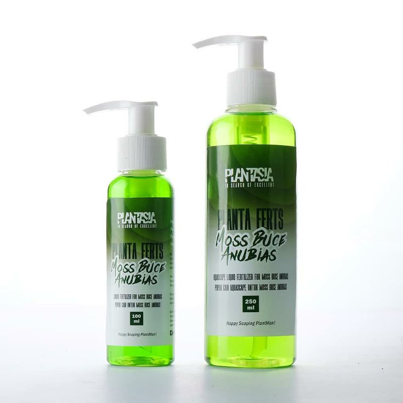 PUPUK CAIR MOSS ANUBIAS BUCE AQUASCAPE PLANTASIA