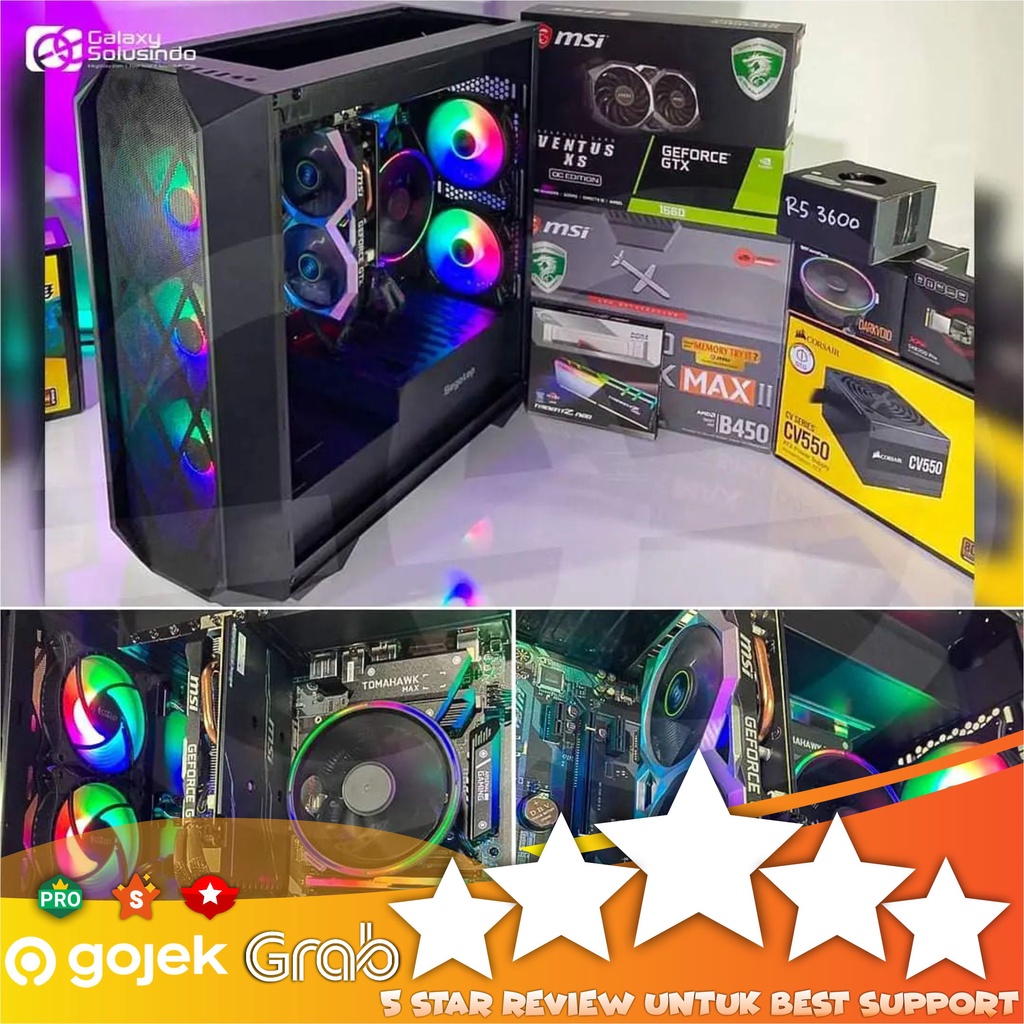 PC RAKITAN COMPUTER GAMING MURAH SESUAI BUGDET No.11