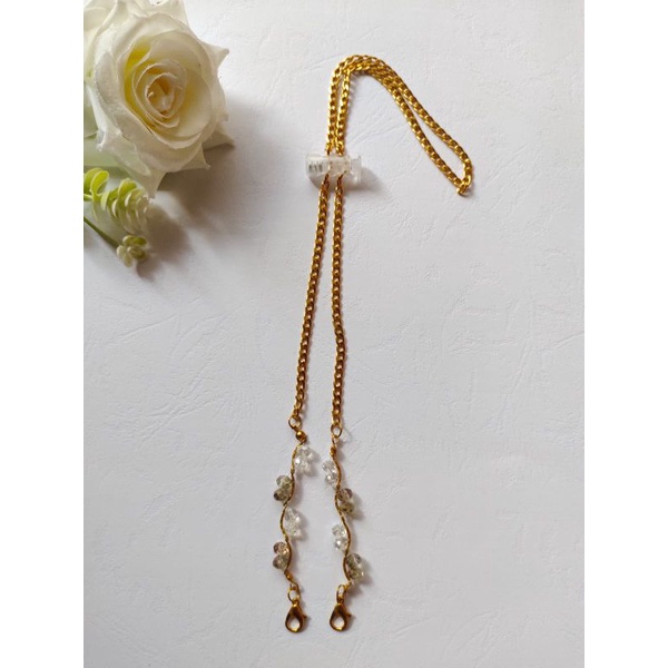 Strap Masker Rantai/ Strap Masker