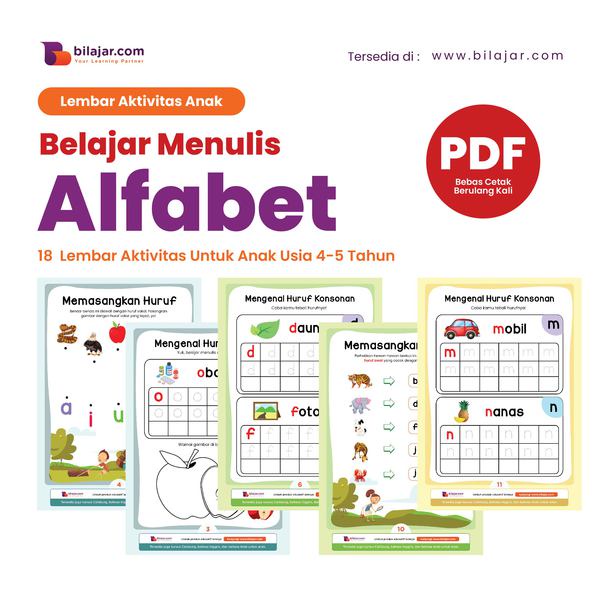 

PDF FIle Belajar Menulis Alfabet 19 Halaman