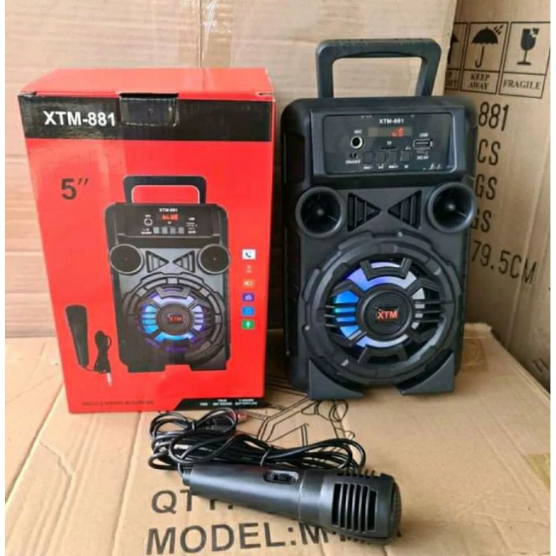 Speaker Karaoke Portabel XTM-881