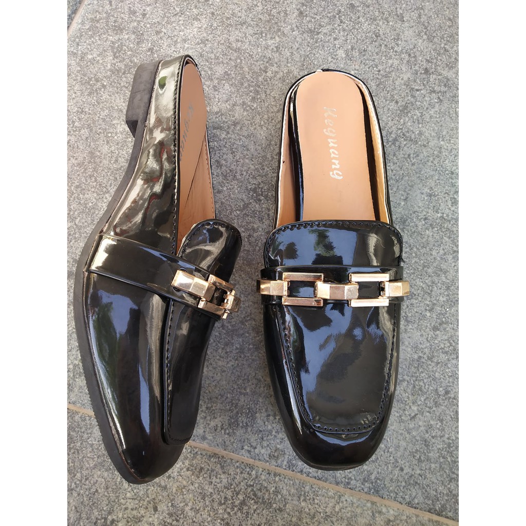 PFS - SELOP FASHION GLOSSY WANITA SANDAL SEPATU MURAH PADANG