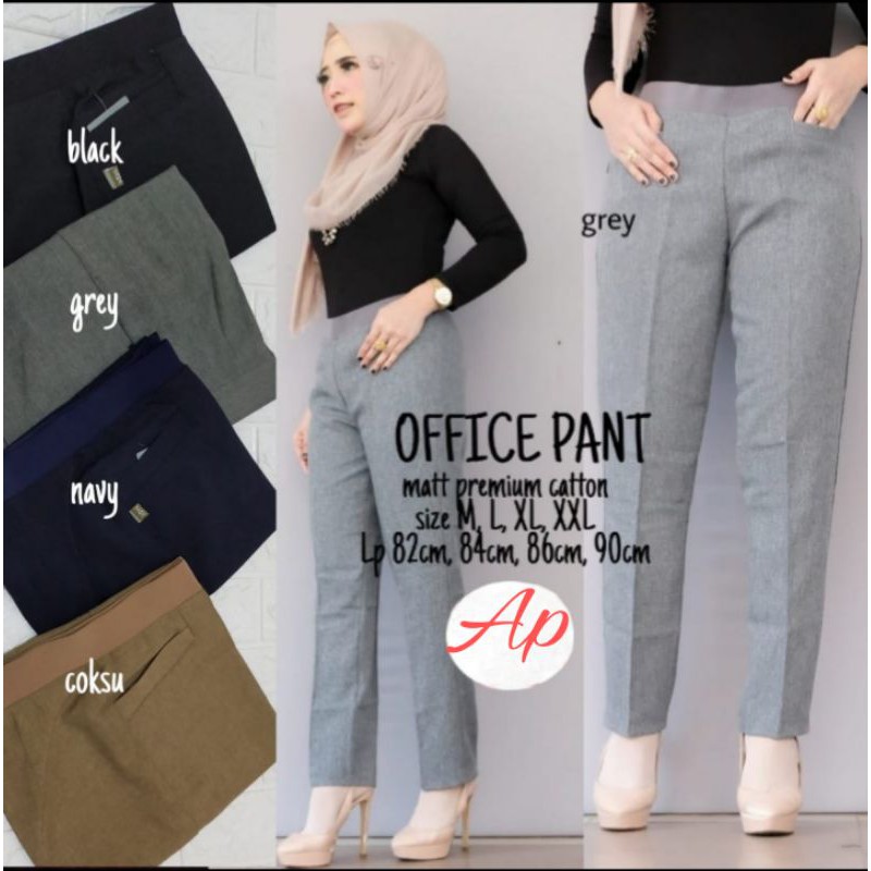 BAWAHAN WANITA WORK PANT CELANA KANTOR