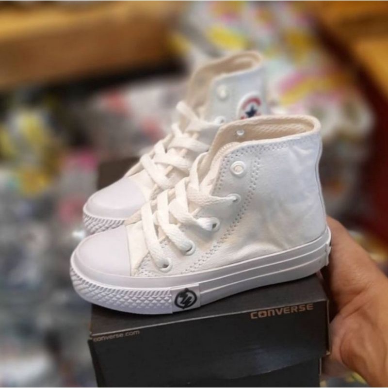 Sepatu anak model tali converse higth cowok cewek