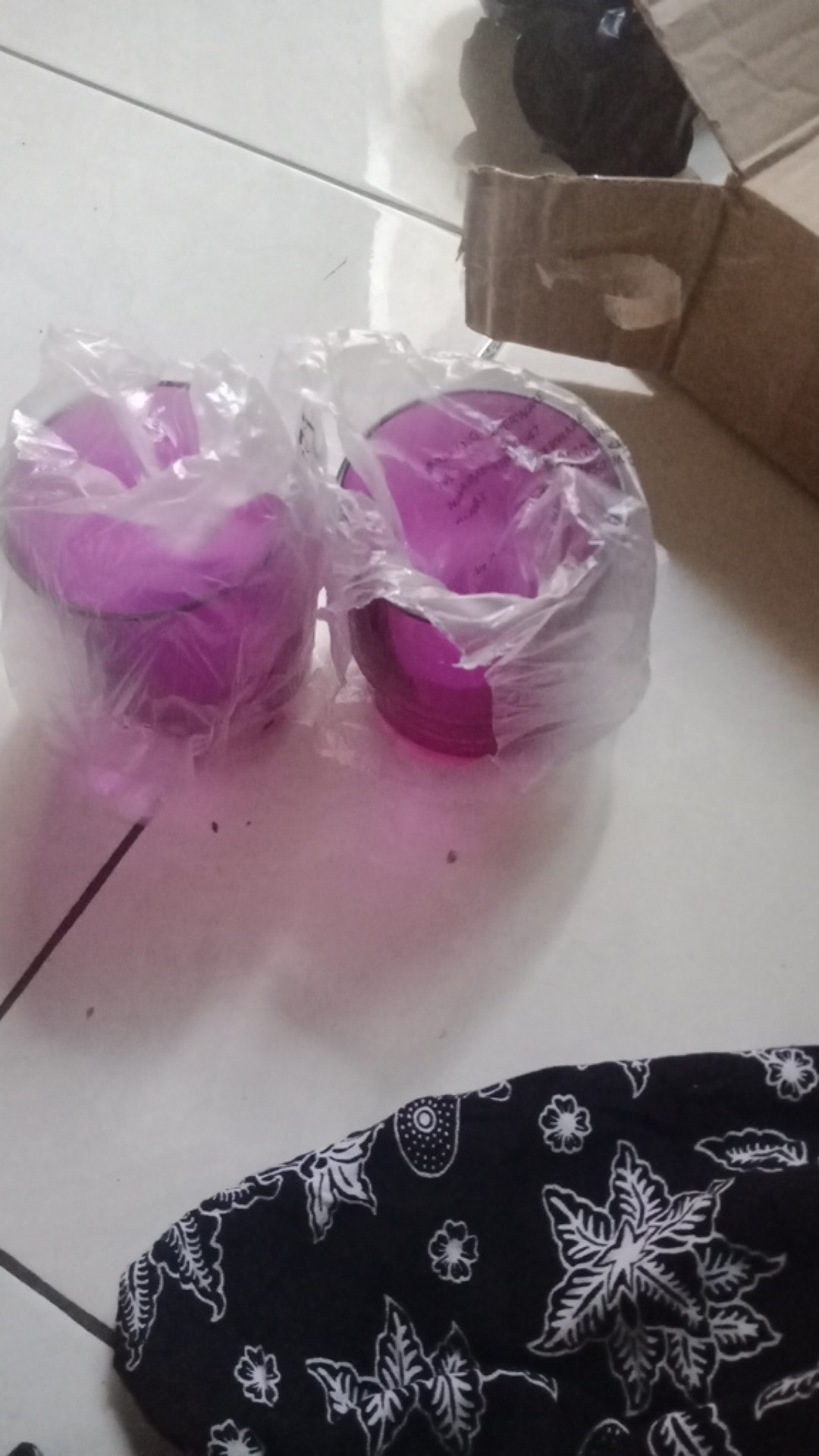 Crystal Tumbler (1 Pcs) Gelas Crystal Tupwr