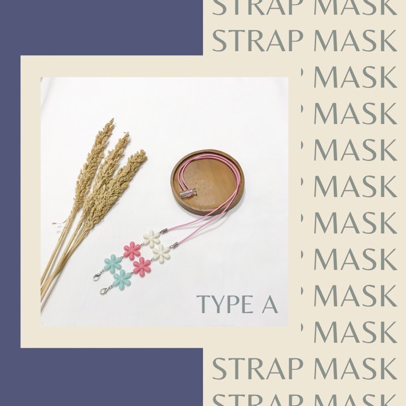 STRAP MASK 2 IN 1/ MASK CONNECTOR/ STRAP MASKER/ KALUNG MASKER/ TALI MASKER/ KALUNG MASKER/ DIY KIT