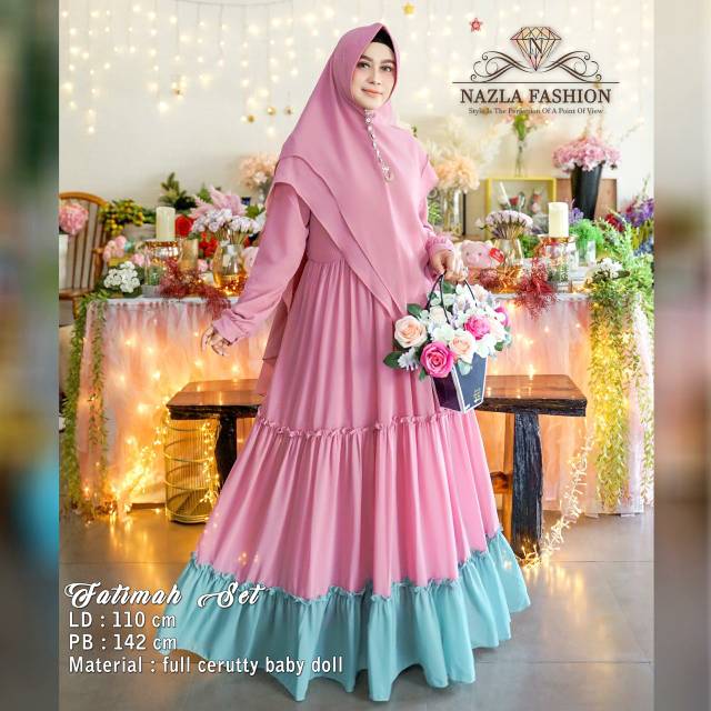 FATIMAH SET SYARII BY NAZLA