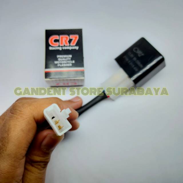 Flasher kedip stelan setelan Led + Soket socket flasher CR7