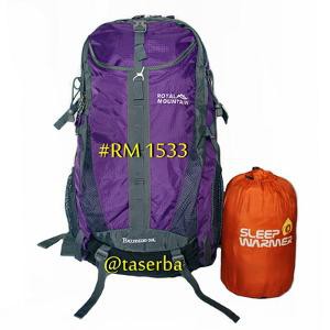 Promo Tas Gunung 50L Daypack Outdoor ransel travel Royal Mountain RM 1533 Murah
