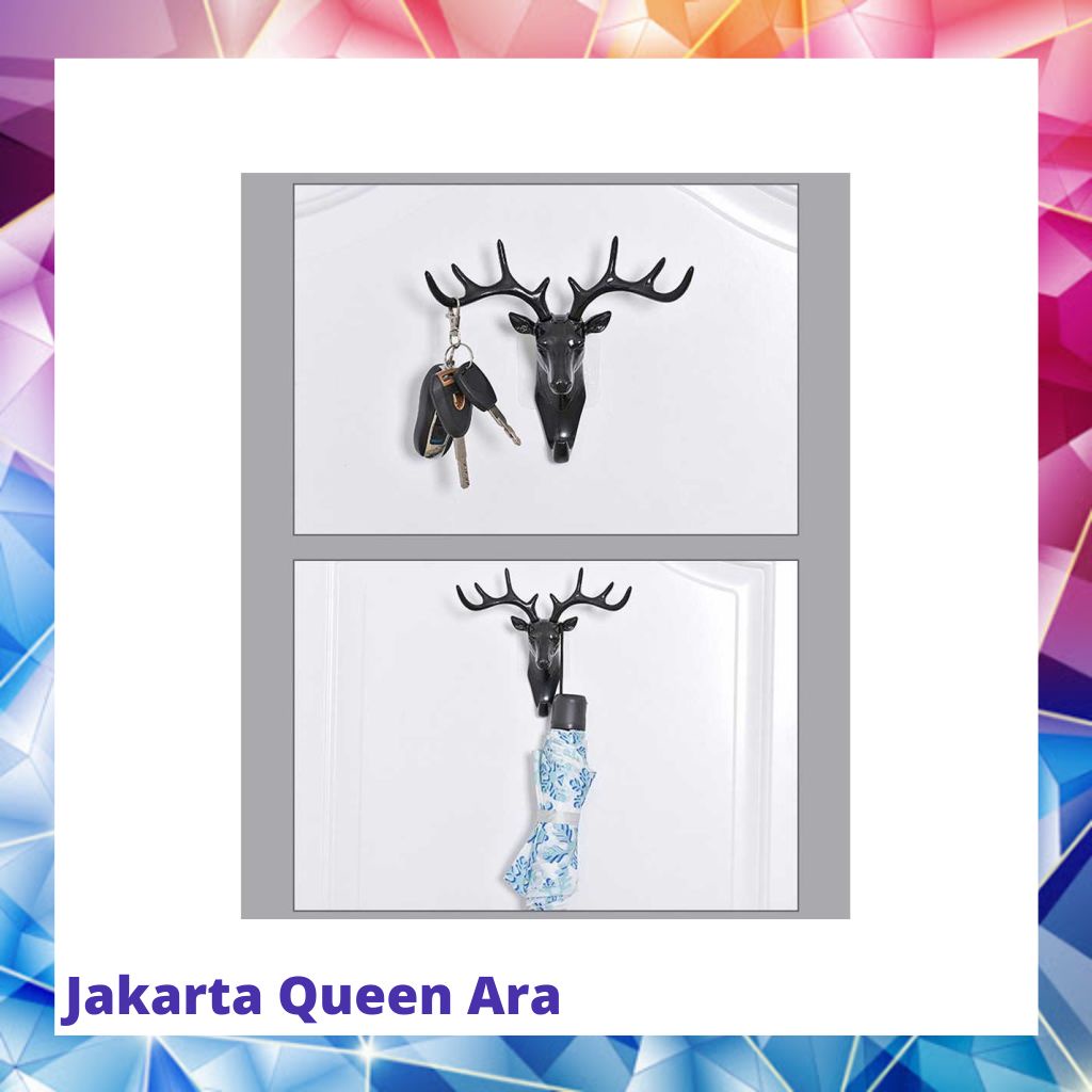 Gantungan Dinding Model Antlers Head - YQX003-201