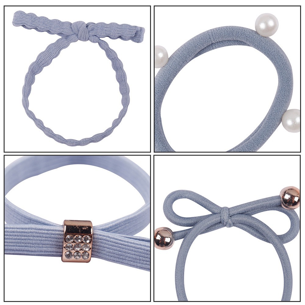 ★ Cayman ★ 1 Set Ikat Rambut Simple Bahan Karet Gaya Wanita Fashion Women Lady Hair Band jew35-5