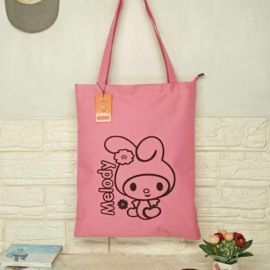 TOTEBAG KANVAS ANAK WANITA /TOTE BAG CUSTOM UNTUK SEMINAR ULANG TAHUN BISA custom SABLON UKURAN MODE