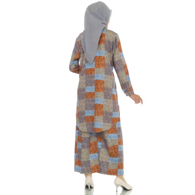 Stelan tunik + pants az-zahra katun rayon