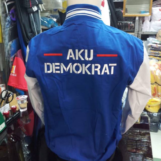 Jaket bomber Partai DEMOKRAT 2021-2022 Terbaru