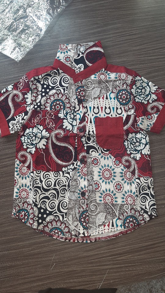 Fery Kids - Kemeja Batik Anak Laki-5 / 001 Ab