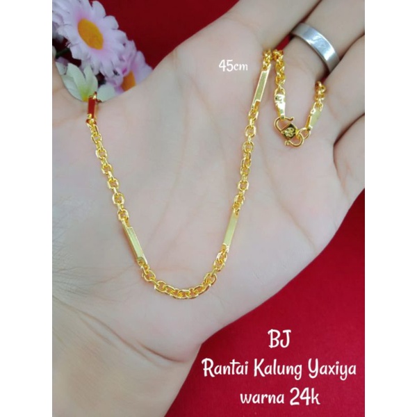 Rantai Kalung Replika emas 24K