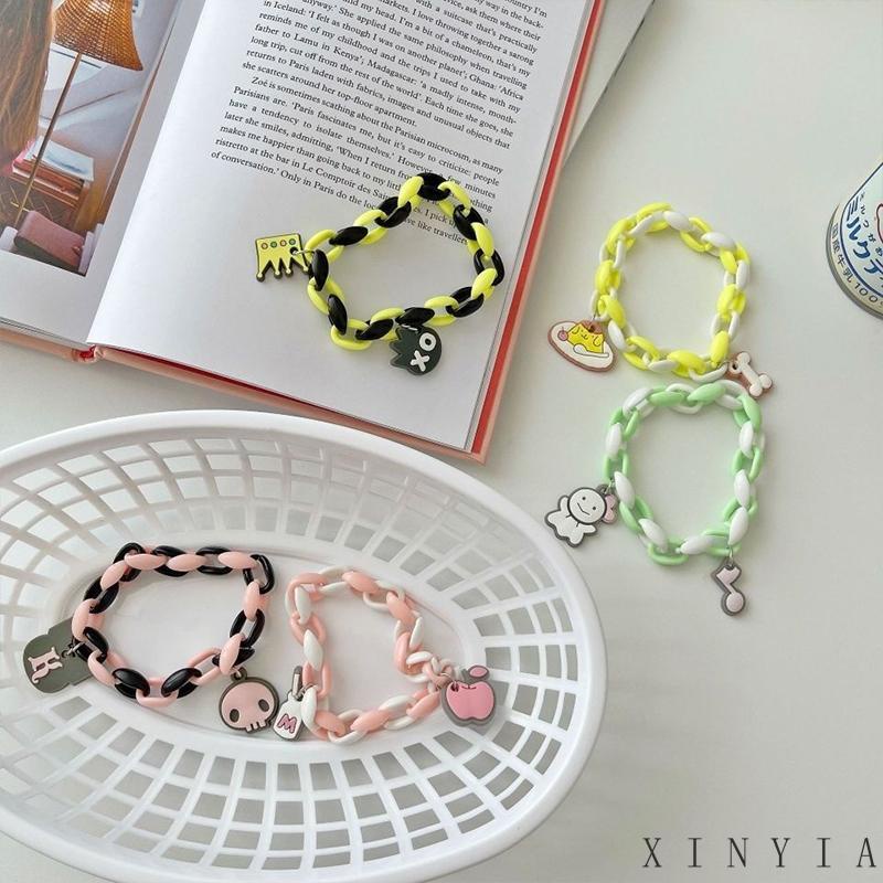 【Bayar di tempat】Gelang Couple Persahabatan Lucu Dengan Aksen Hewan Fashion Korean Import