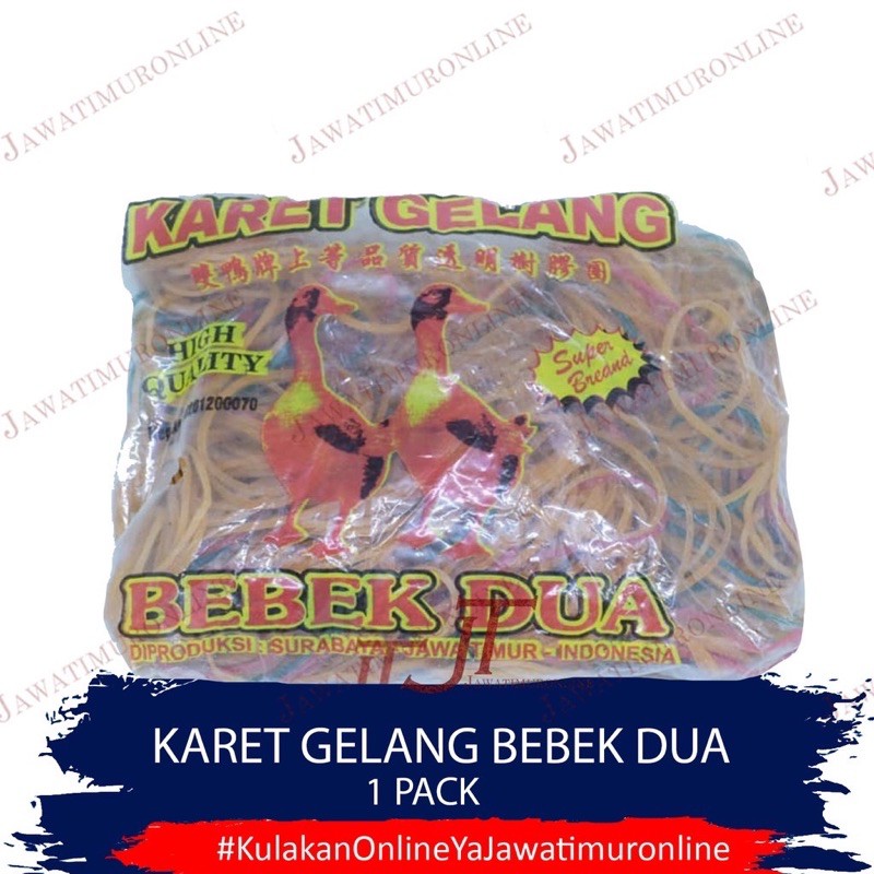 Karet Gelang Pentil Bebek Dua