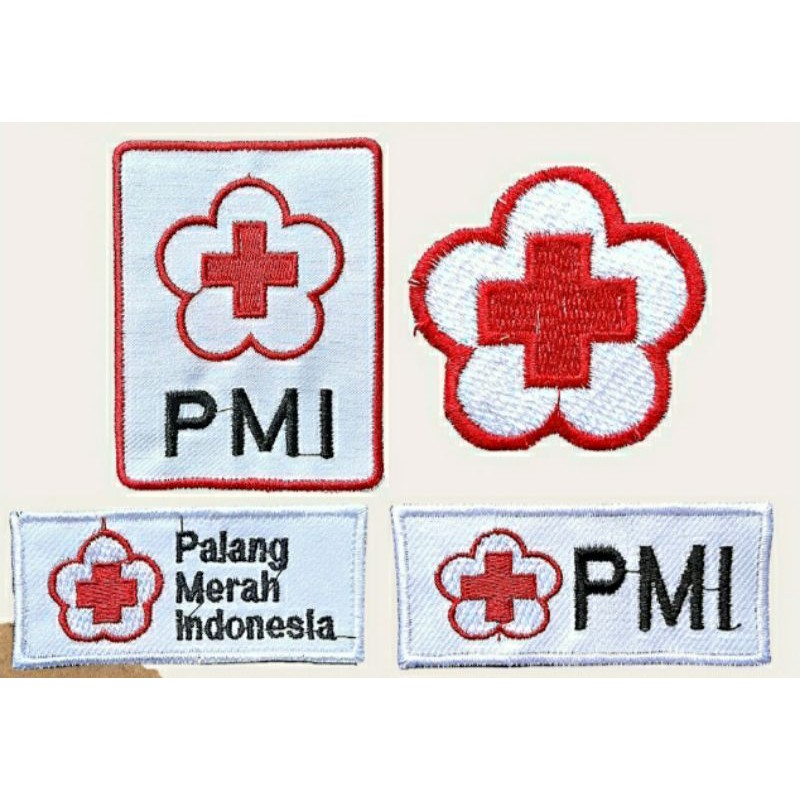 BEDGE BET PMI logo bordir PMI