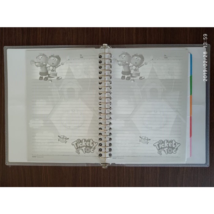 

Spesial Kenko Binder Note A5 Tickety Tok Trendi