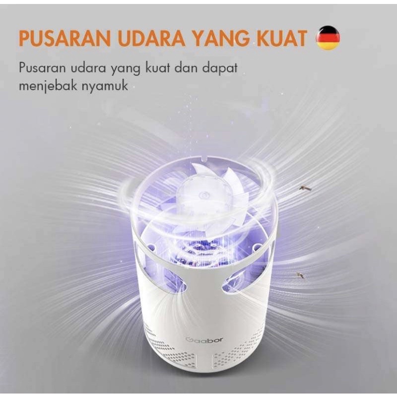 GAABOR MOSQUITO KILLER ALAT  PENGUSIR NYAMUK SINAR UV GMWD-M01A