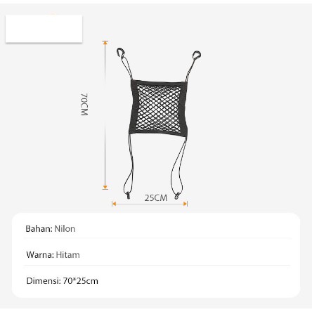 Jaring Mobil Jaring Penyimpanan Mobil Car Net Storage Jaring Penyimpanan