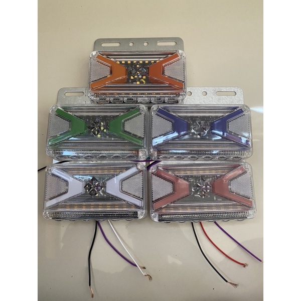 Lampu Bak Truk 24 Volt Sein Running Model PANAH NEW