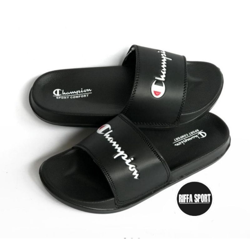 Sandal slide champion | pria wanita | sandal santai premium berkualitas