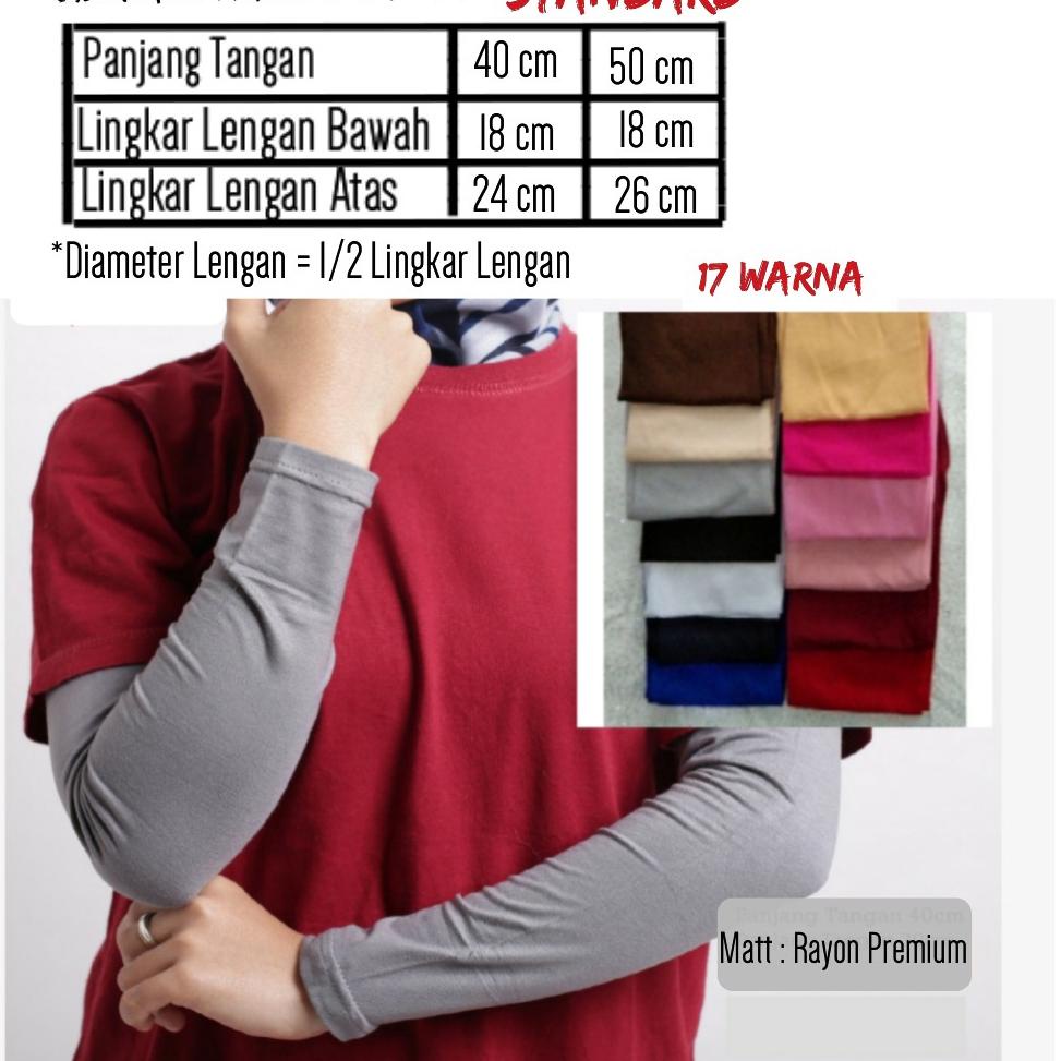 MANSET TANGAN PANJANG | MANGSET TANGAN MUSLIM | MANSET TANGAN "PIN. 892998"
