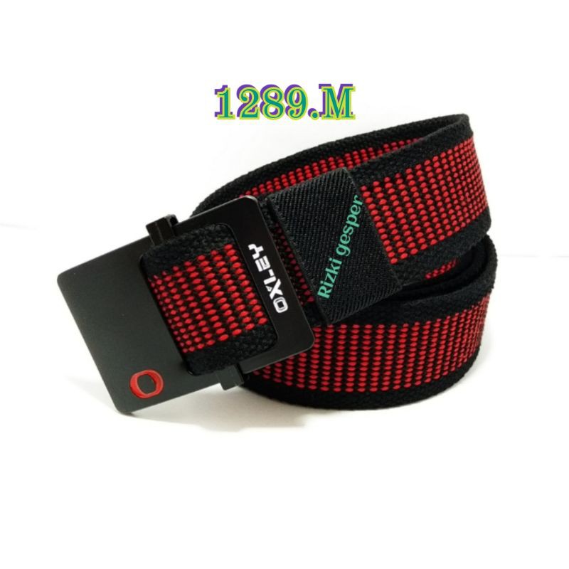 Ikat pinggang kanfas pria wanita 100%katun asli