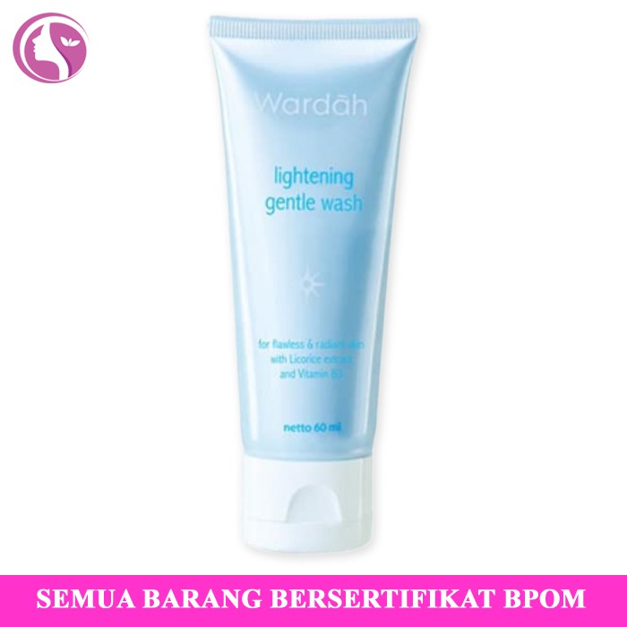 Sabun Wardah Sabun Wajah Wardah Pembersih Wajah Pemutih Wajah Wardah Lightening Gentle Wash SS16