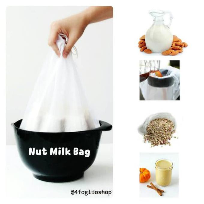 

NUT MILK BAG FOODGRADE MATERIAL (BIG SIZE) TERPERCAYA