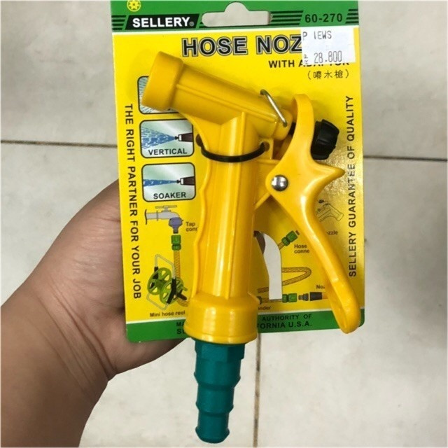 Semprotan Air Selang Sellery 60-270 Hose Nozzle