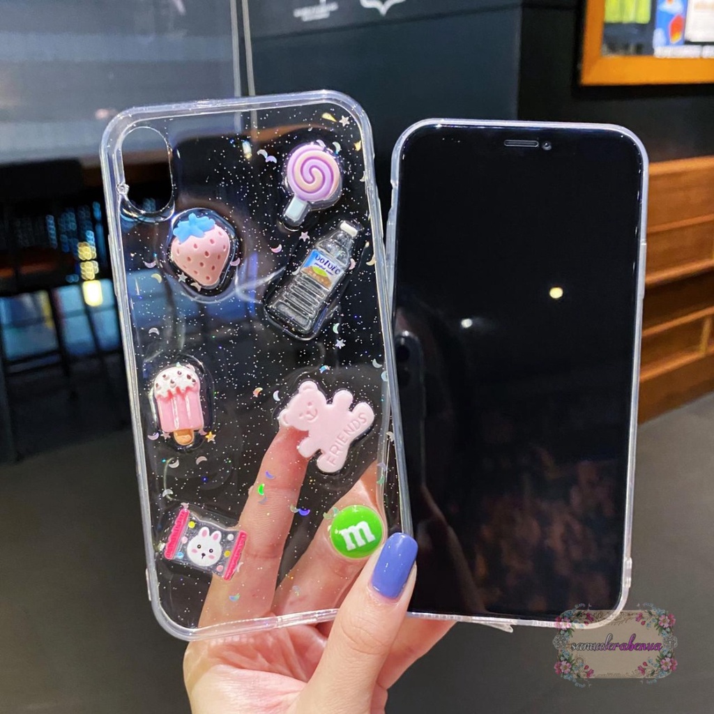 Y018 SOFTCASE KARAKTER 3D GLITTER RESIN GLOSSY VIVO Y12 Y12S Y12I Y11 Y15 Y17 Y20 Y20S Y30 Y30I Y50 Y53 V5 Y67 Y71 Y71I Y91 Y93 Y95 Y91C Y1S V20 SE SB3067