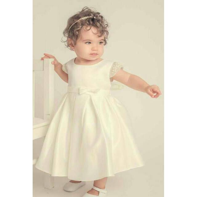 READY gaun amelia pearl Baju baptis aqiqah ulang tahun mewah by neychan