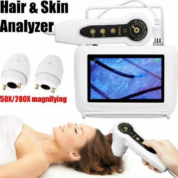 Skin analyzer hair analyzer alat analisis kulit dan rambut