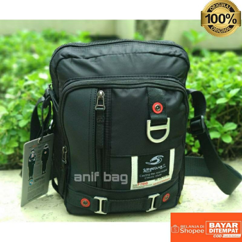 TAS SELEMPANG COWOK/TAS SLEMPANG PRIA JUNGGLE SURF BY ALTO ORIGINAL