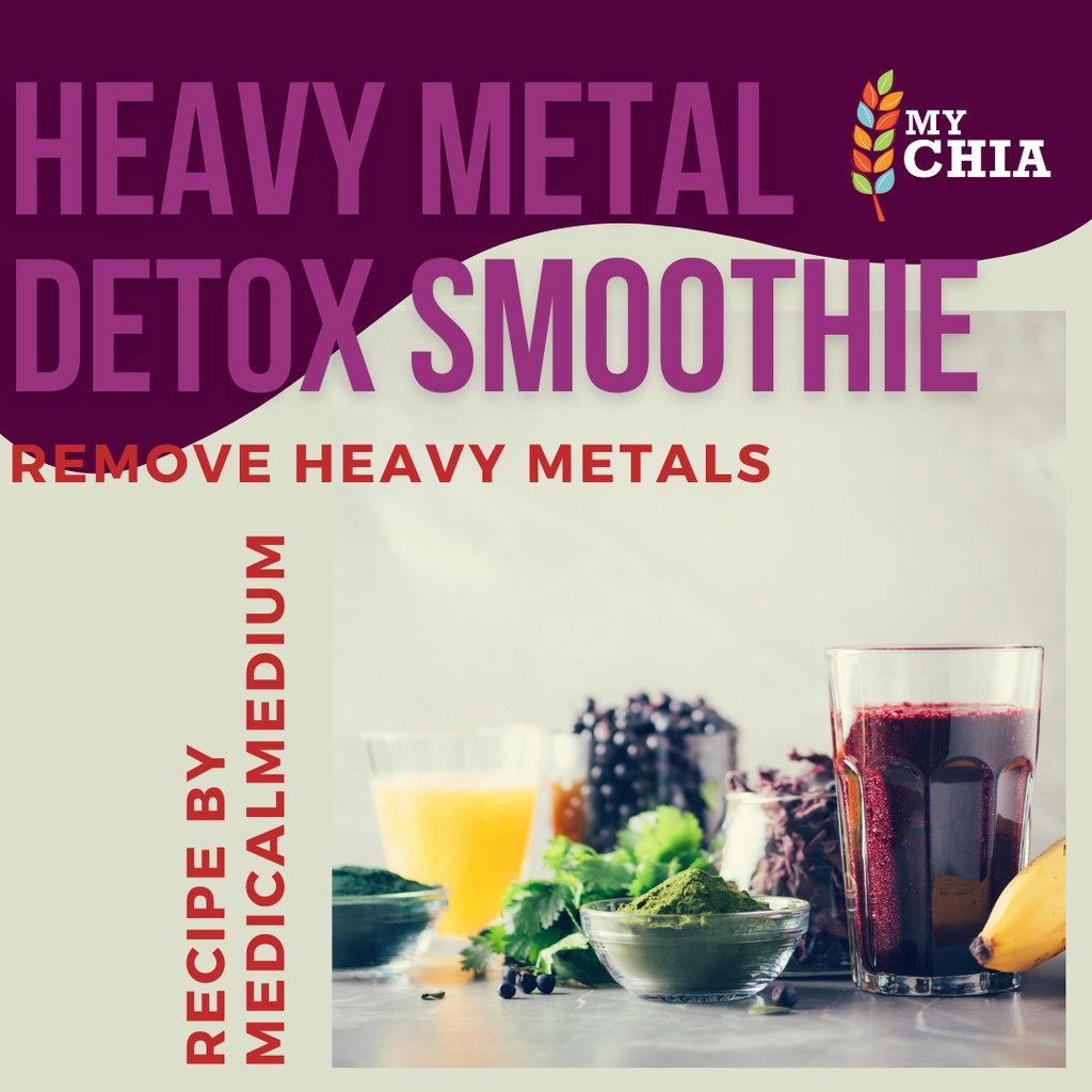 

Medical Medium Heavy Metal Detox Smoothie 500ml HMDS Blueberry