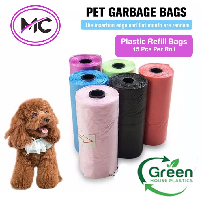 Kantong Plastik Sampah Roll Refill Bag Praktis Buang Poop Kotoran Pampers Diapers Pet Care