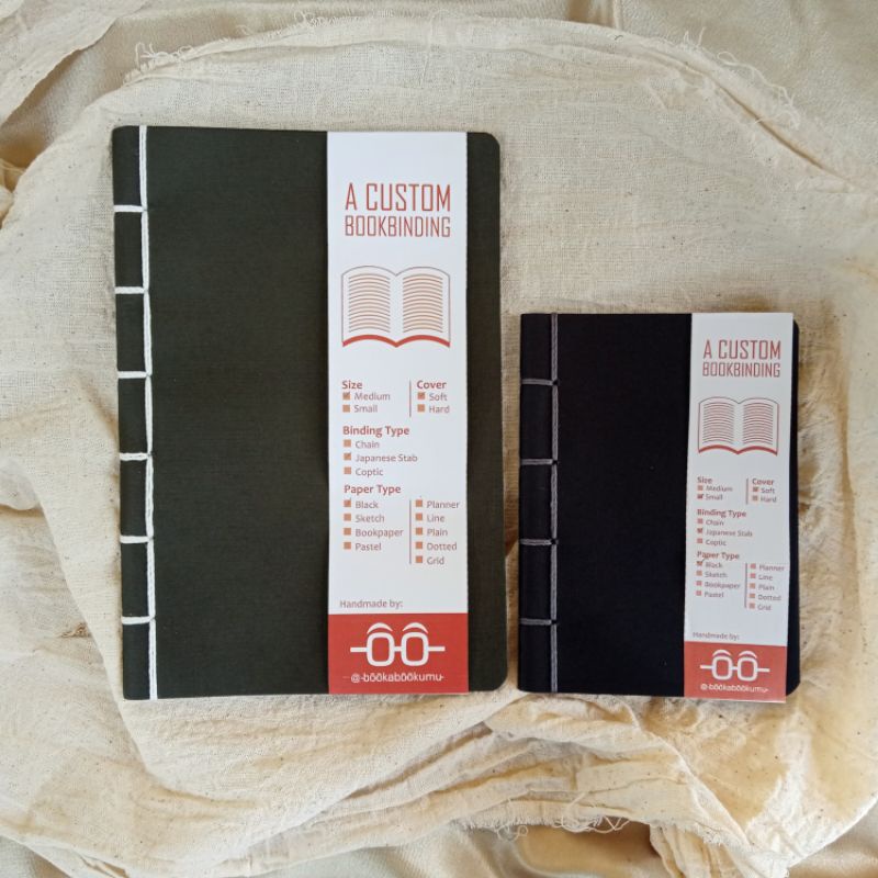 

BUKU Tulis HITAM POLOS Softcover NOTEBOOK A5 HVS HITAM Polos 80 gsm Handmade 38 - 50 lembar